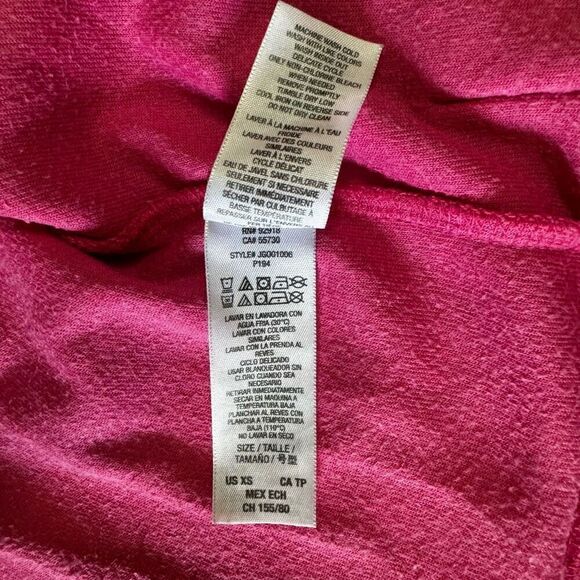 Juicy Couture Women's XS Magenta Pink Velour Jogger & Hoodie Track Suit Y2K - Picture 7 of 15